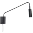 Wall Light with Moveable Arm and Swivel Head