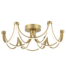 Ceiling Fitting LED Loops Gold