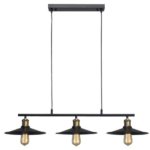 Pendant Rustic Trio on Straight Bar