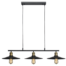 Pendant Rustic Trio on Straight Bar